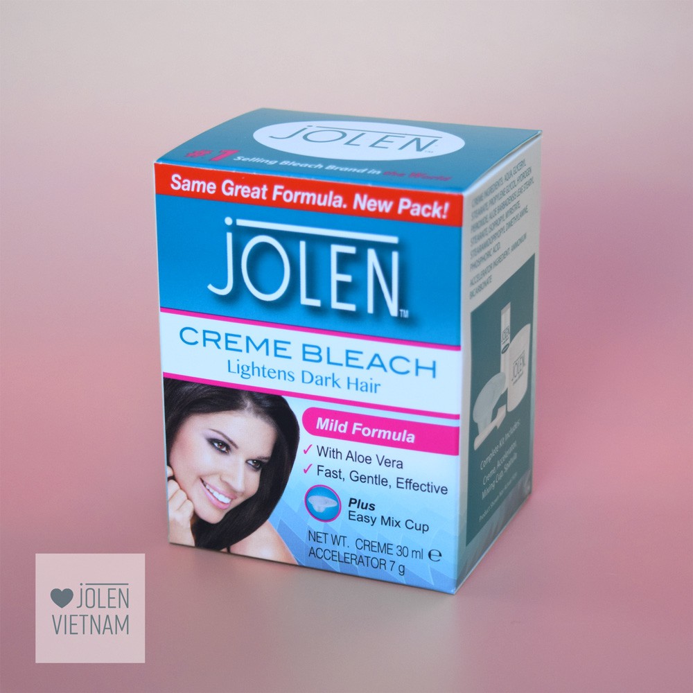 Kem Tẩy Màu Lông Jolen Aloe Vera 37gr - Nhập UK (Kem Làm Nhạt Màu Lông) | BigBuy360 - bigbuy360.vn
