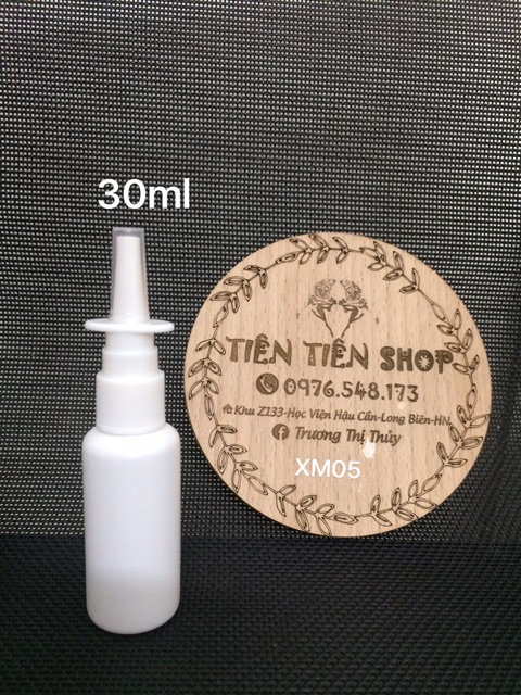 Chai xịt mũi 10ml, 20ml, 30ml