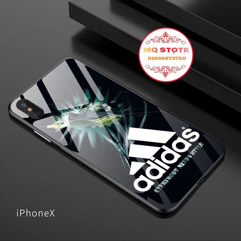 [Freeship toàn quốc từ 50k] IPHONE 6-&gt; XS MAX(6.5) ỐP LƯNG KÍNH CƯỜNG LỰC HÌNH THỂ THAO