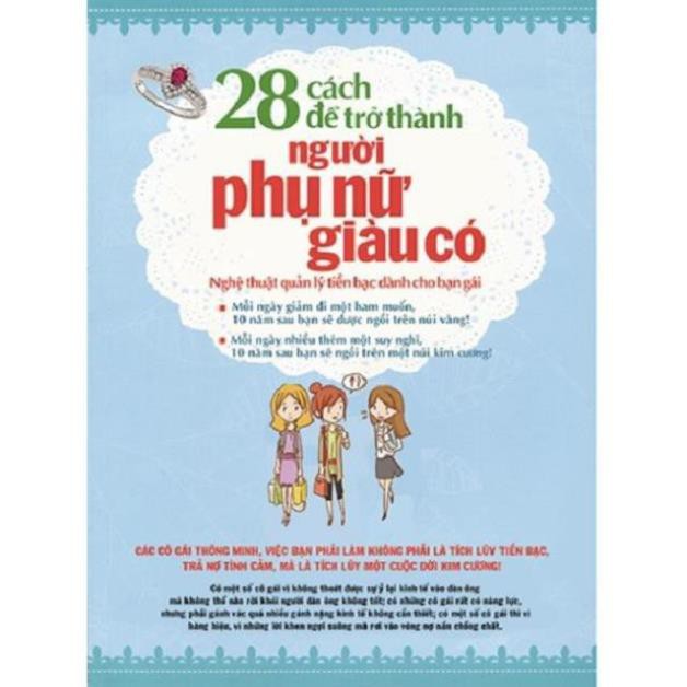 Sách - 28 Cách Để Trở Thành Người Phụ Nữ Giàu Có [ Minh Long ]