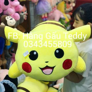 PIKACHU PIKACHU DOREMON Gấu bông lông mềm mịn )