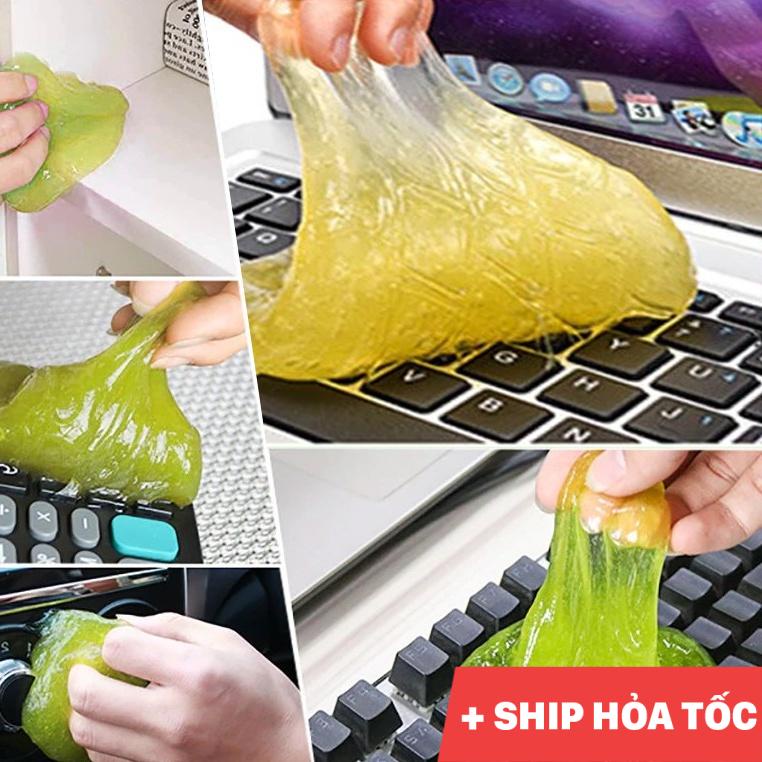 Gel làm sạch vệ sinh bàn phím, điện thoại, bụi bẩn, laptop, khe điều hòa ô tô