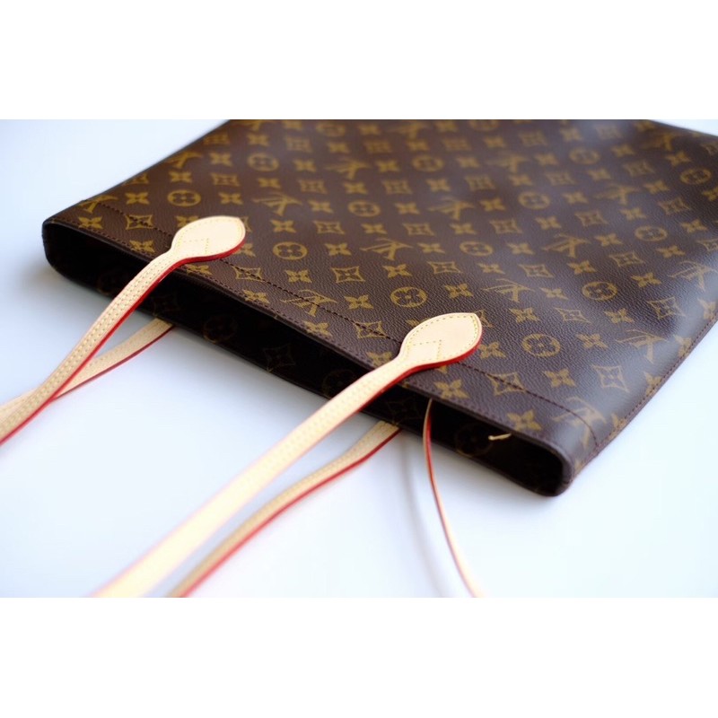 Túi xách nữ da thật cao cấp Louis Vuitton LV Carry It Monogram Reverse hàng 1-1 vip kèm ví mini