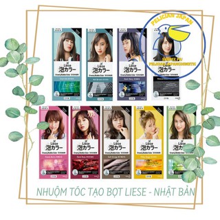 Thuốc nhuộm tóc tạo bọt Liese Prettia Nhật Bản