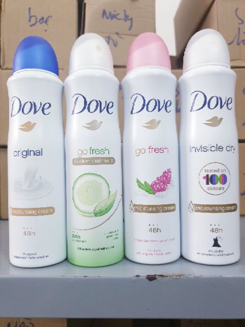 Xịt khử mùi Dove 150ml