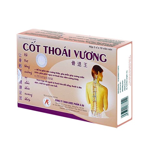{CHÍNH HÃNG} Cốt Thoái Vương hỗ trợ giảm đau xương khớp, góp phần giúp xương chắc khỏe