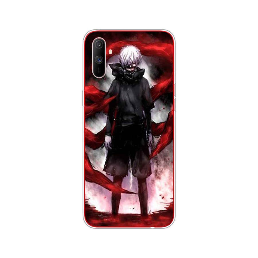 Ốp Lưng Điện Thoại Bằng Silicone Tpu Mềm Hình Tokyo Ghoul Cho Oppo Realme C3 / A1K / A37 / Neo 9 / F1 / A35 / F9 Pro