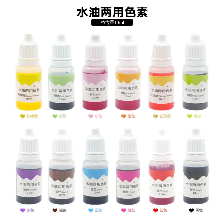 Tinh chất màu pha Epoxy Resin (màu trong) 10ml