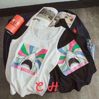 Áo tanktop cá mập (C)