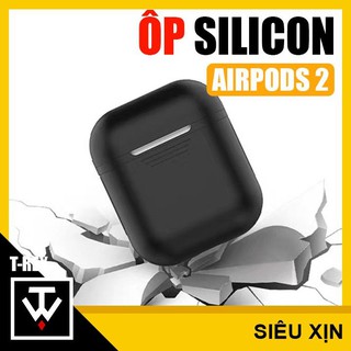 [ỐP BẢO VỀ AIRPODS 2] Siêu Dày Bảo Vệ Cho Airpods 2 Rất Tốt, Ốp Chống Sock, Chống Nước Airpod 2