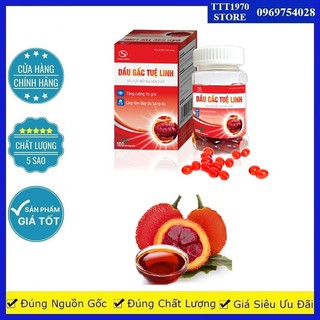 Dầu gấc tuệ linh hộp 60 viên
