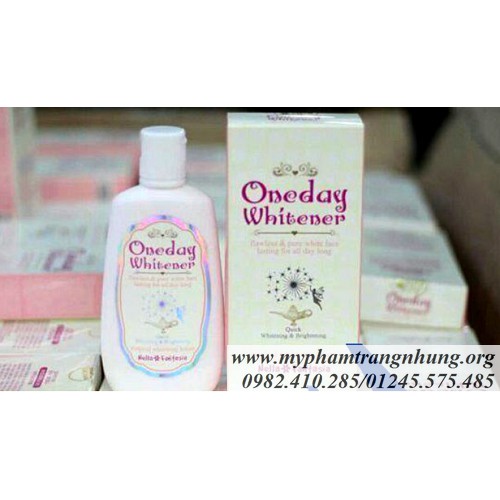 Kem dưỡng trắng da Oneday Whitener Magical Whitening Cream Korea