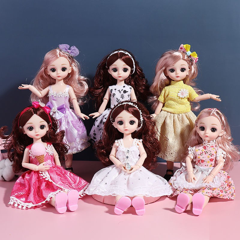 30CM Princess Barbie Doll Kid’s Barbie toy (with clothes and shoes) Kids Gifts Toys