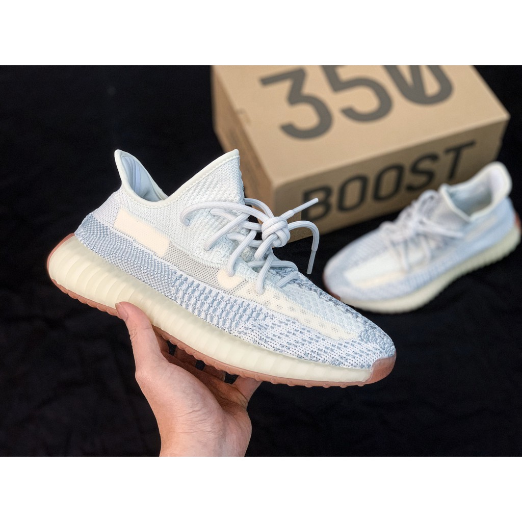 Giày Nam nữ Yeeze Cloud White mới cao cấp bền êm