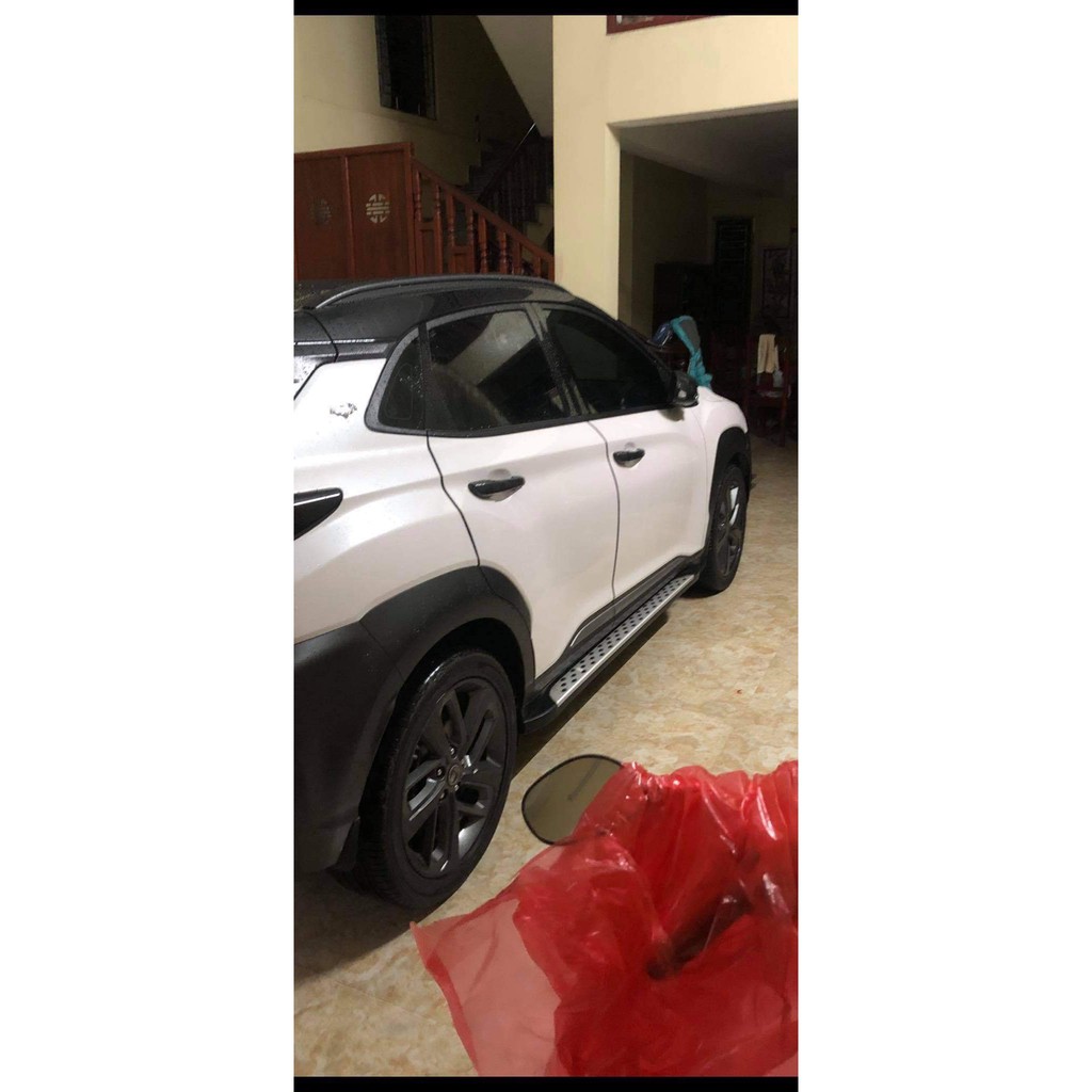 Ốp Tay Cửa + Hõm Cửa Xe Kona 2018 đến 2021 Mẫu Carbon Cao Cấp
