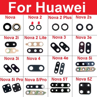 Ốp Điện Thoại Kính Cường Lực Có Miếng Dán Bảo Vệ Camera Cho Huawei Nova 2 2i 2S 3 3E 3i 4 4e 5 5i 5T 5Z 2Lite 2Plus 5 5iPro
