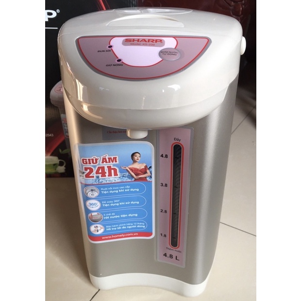 ⚡Bình thủy điện Sharp 4,8 lít.[Bảo hành 12 tháng]