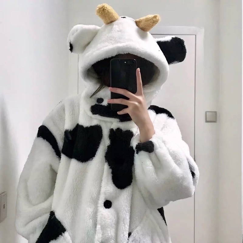 Váy Bò Sữa Bông Mịn Dáng Dài