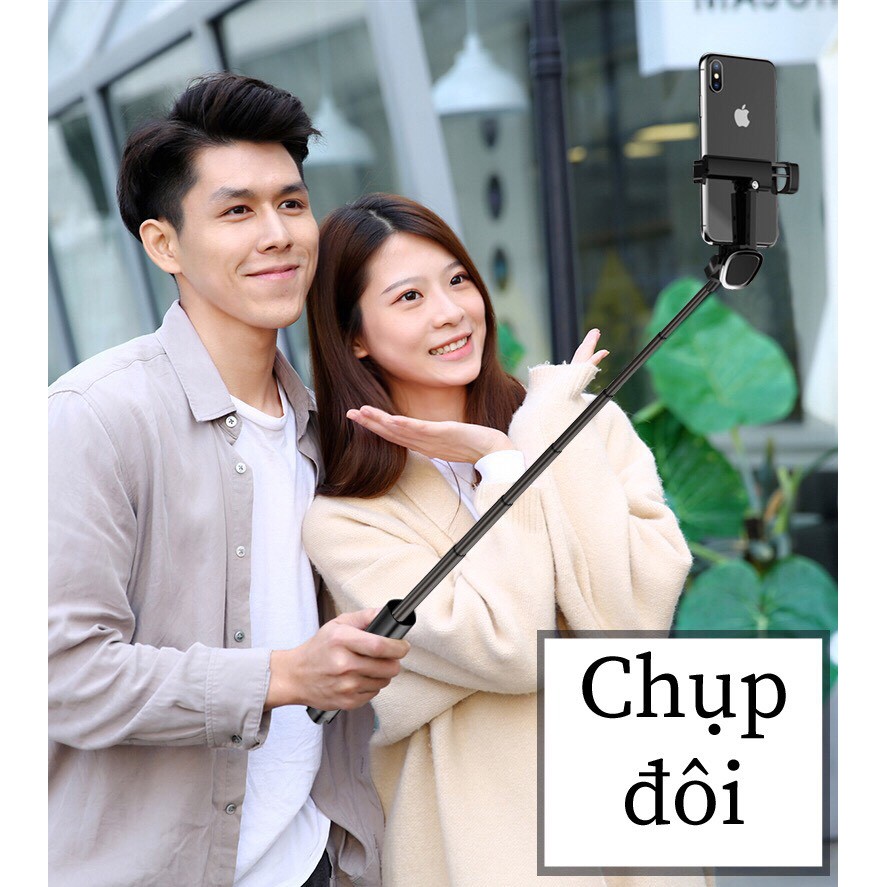 Gậy tripod selfie,chân livestream chụp hình review có remote cao cấp CYKE (Phantom)