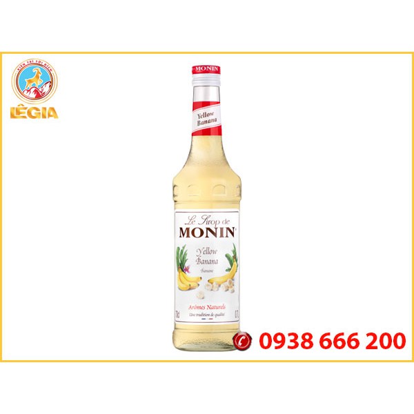 SIRO MONIN CHUỐI 700ML (BANANA SYRUP)