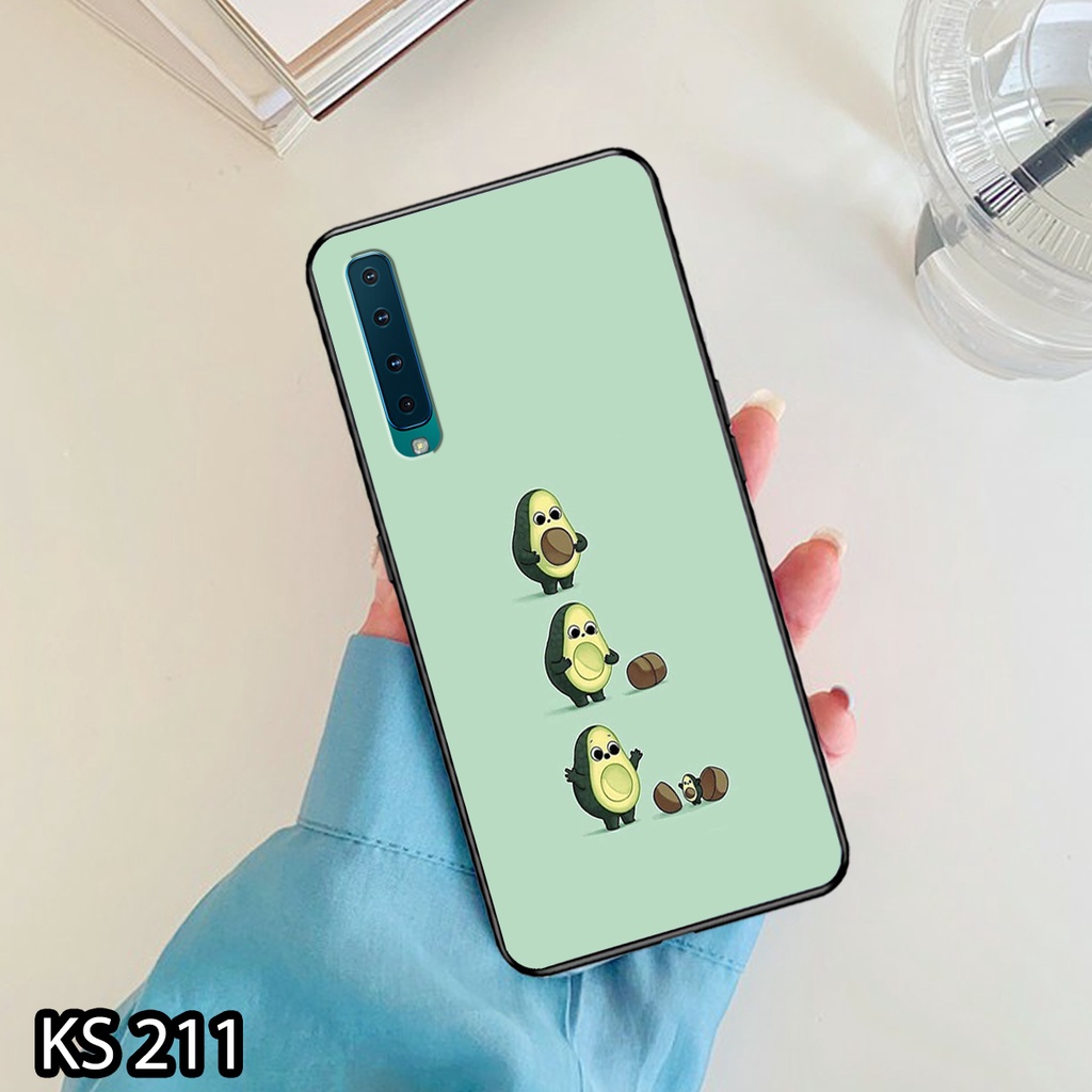 Ốp lưng Samsung A7-2018/A9-2018 in hình Trái bơ_KINGSTORE.HN_Ốp SS A750/A950