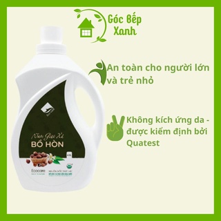 Nước giặt ecocare bồ hòn hữu cơ hoàn toàn thiên nhiên an toàn cho em bé 4 - ảnh sản phẩm 5