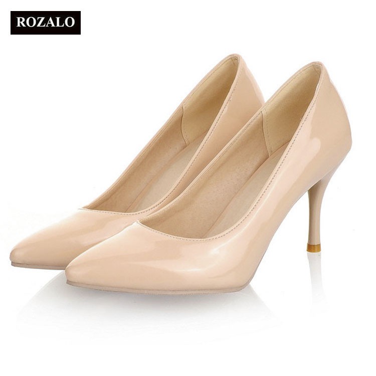 Giày cao gót nữ công sở 8cm Rozalo RW31897