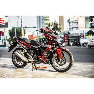 Tem Trùm WInner X Đỏ Đen Bạc KTM