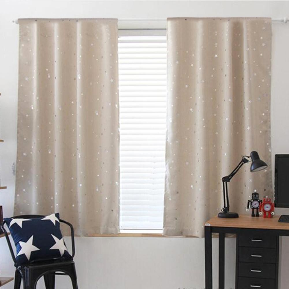 Rèm Cửa Họa Tiết Ngôi Sao Kích Thước 100x130cm