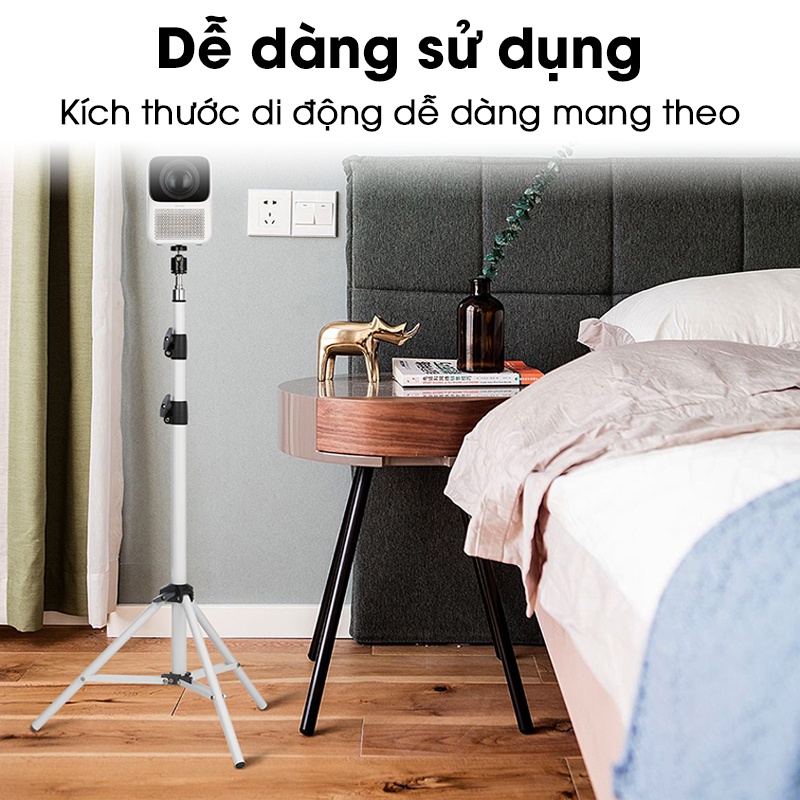 Chân máy chiếu Wanbo có thể xoay 360° / Điều chỉnh chiều cao đến 170cm / Có thể gập lại / Sử dụng ngoài trời