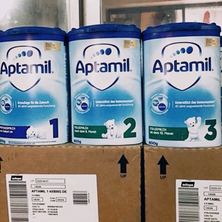 Sữa bột aptamil Đức xanh 800g đủ số