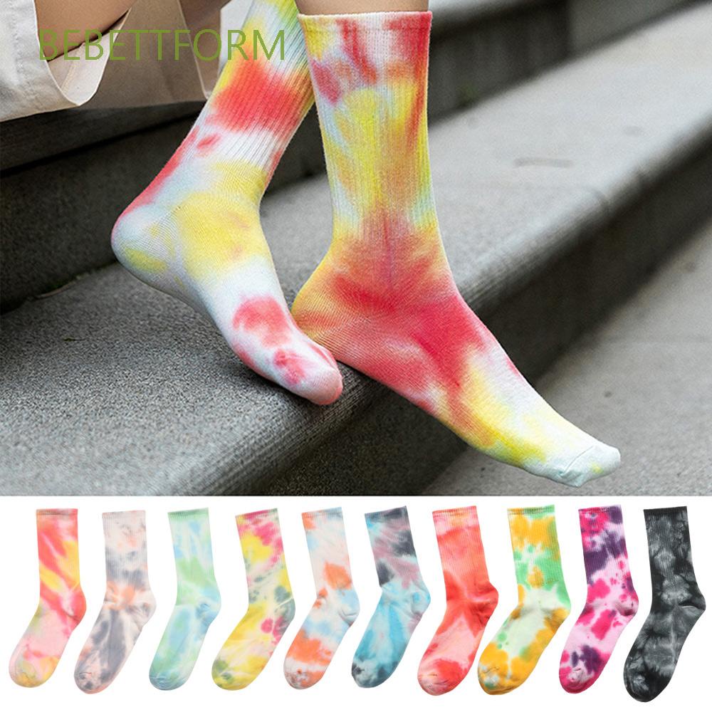 Vớ cotton co giãn thoáng khí thoải mái nhiều màu sắc thời trang cho nam và nữ
