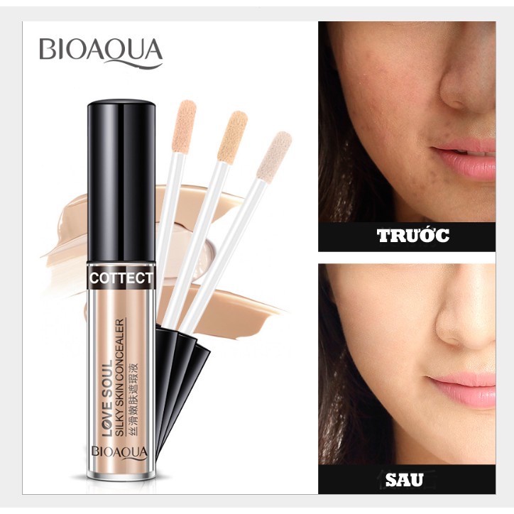 Kem che khuyết điểm bút che khuyết điểm Love Soul Concealer Bioaqua