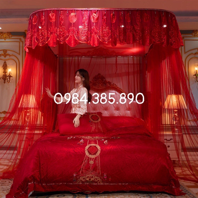 Màn khung inox không khoan tường; màn cưới [MC]