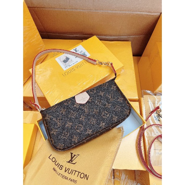 TÚI LV CẮP NÁCH 2 DÂY SUPER FULL BOX SEAL