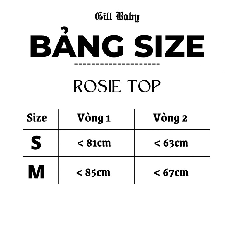 GILL BABY | Áo croptop tay phồng nhún ngực thắt dây đi chơi hẹn hò (ROSIE TOP)