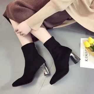 Bốt lửng đế bạc tráng gương