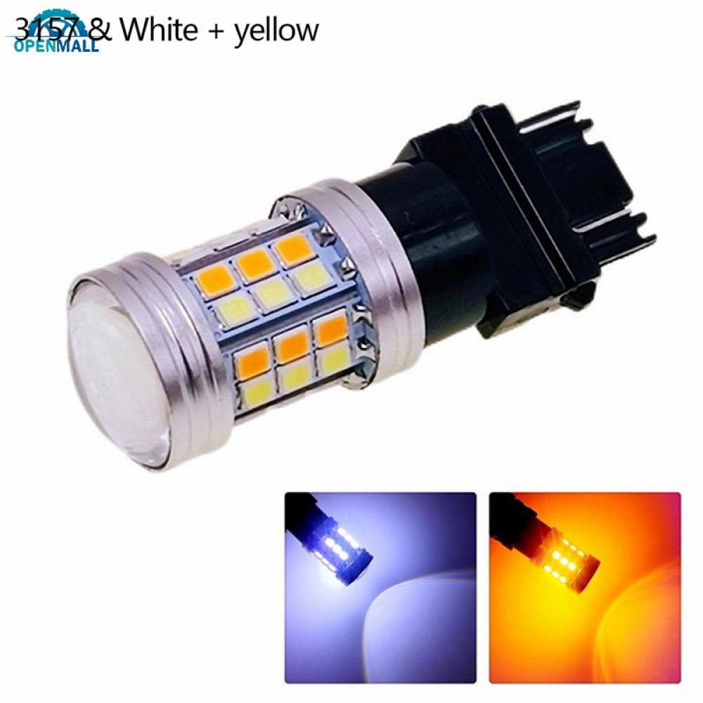 Đèn Tín Hiệu Hai Màu 1157 BAY15D/7443 T20/3157 T25 2835 45SMD Cho Xe Ô Tô