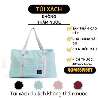 [Có Sẵn]  Túi Du Lịch Gấp Gọn Siêu Nhẹ Không Thấm Nước Gắn Vào Vali 7849
