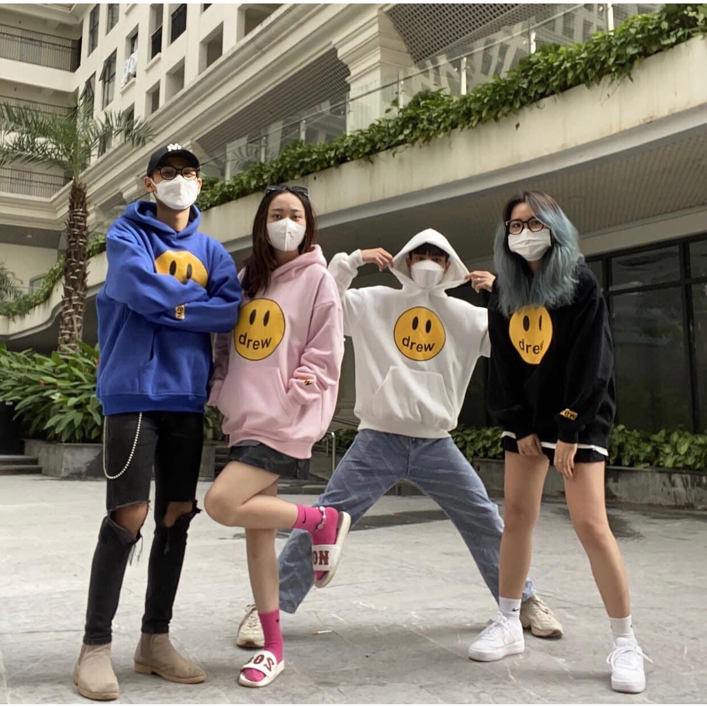 Áo Hoodie Drew house mặt cười Kunshop áo nỉ bông hoodie unisex nam nữ | BigBuy360 - bigbuy360.vn