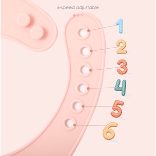 Yếm máng silicone muslin