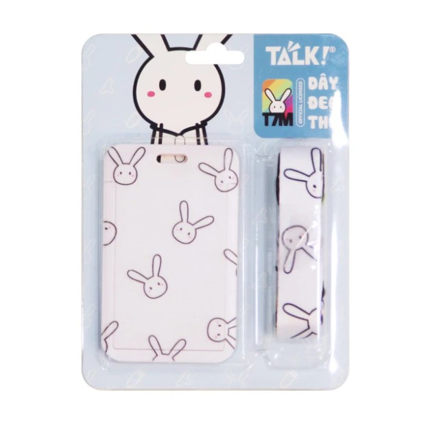 Dây Đeo Thẻ Thỏ Bảy Màu