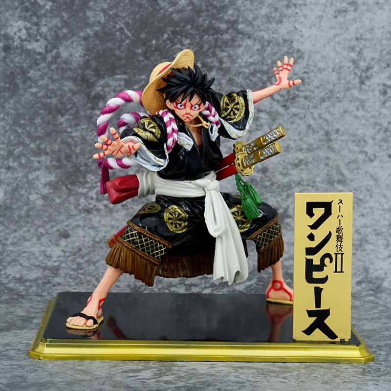 Mô hình Luffy Kimono chính hãng CLOUD STORE cao 20cm nặng 0.8kg, figure one piece, mô hình one piece anime đảo hải tặc