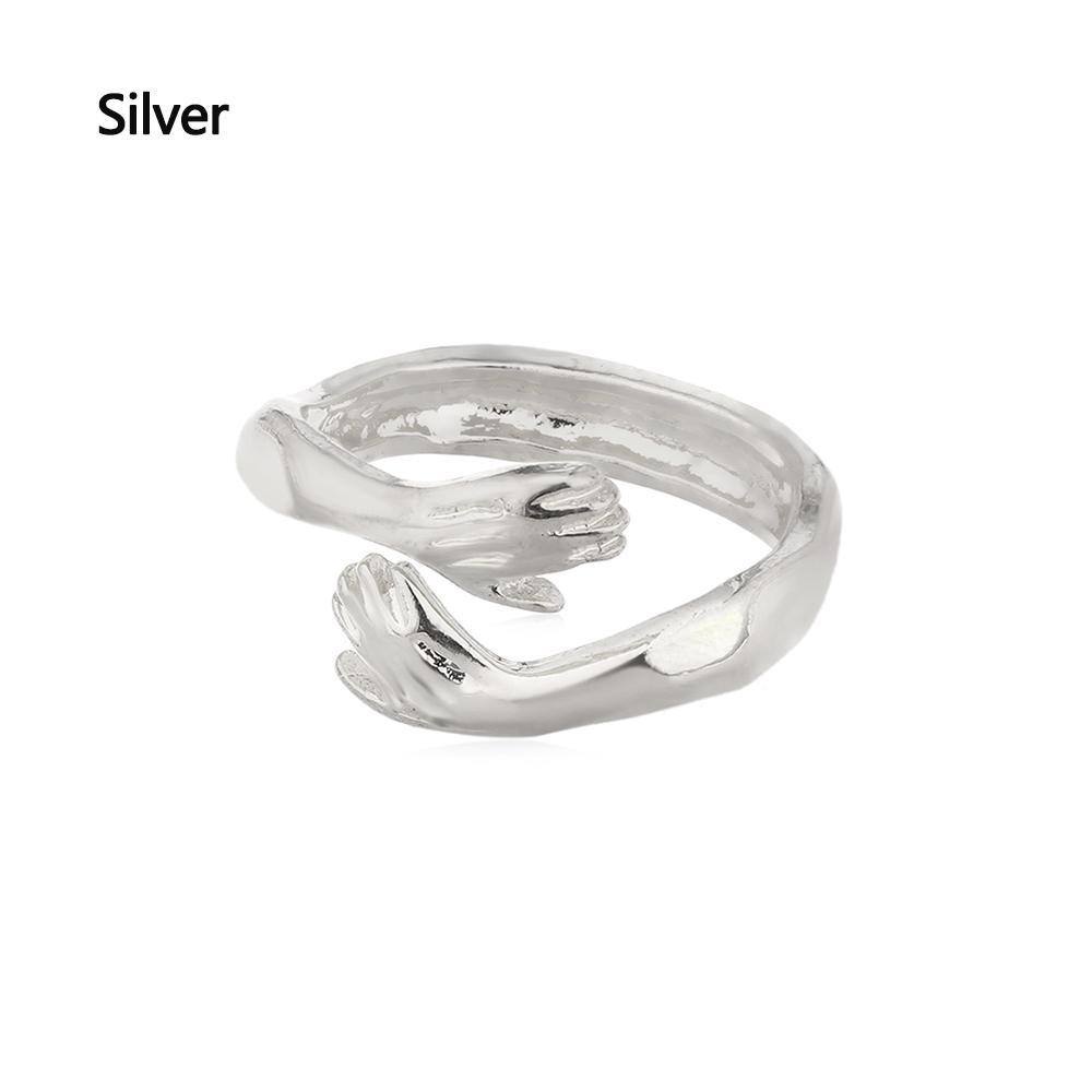 Nhẫn Đeo Tay Lãng Mạn|Nhẫn Cưới Dạng Mở Thiết Kế Ấn Tượng