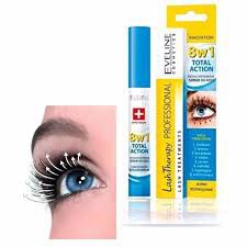 Dưỡng mi Eveline 8in1 Total Action Lash Therapy professional, Dưỡng dài mi chỉ sau 1 tháng