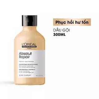 Dầu gội loreal absolute repair gold quinoa 2021 cho tóc hư tổn 300ml