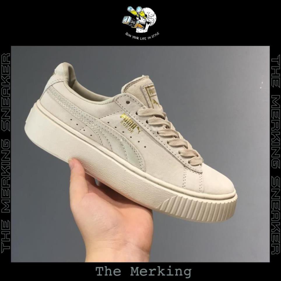 [𝐑𝐞𝐩 𝟏:𝟏] Giày Puma Da Lộn [FULL hộp+tất+bill chính hãng] The Merking
