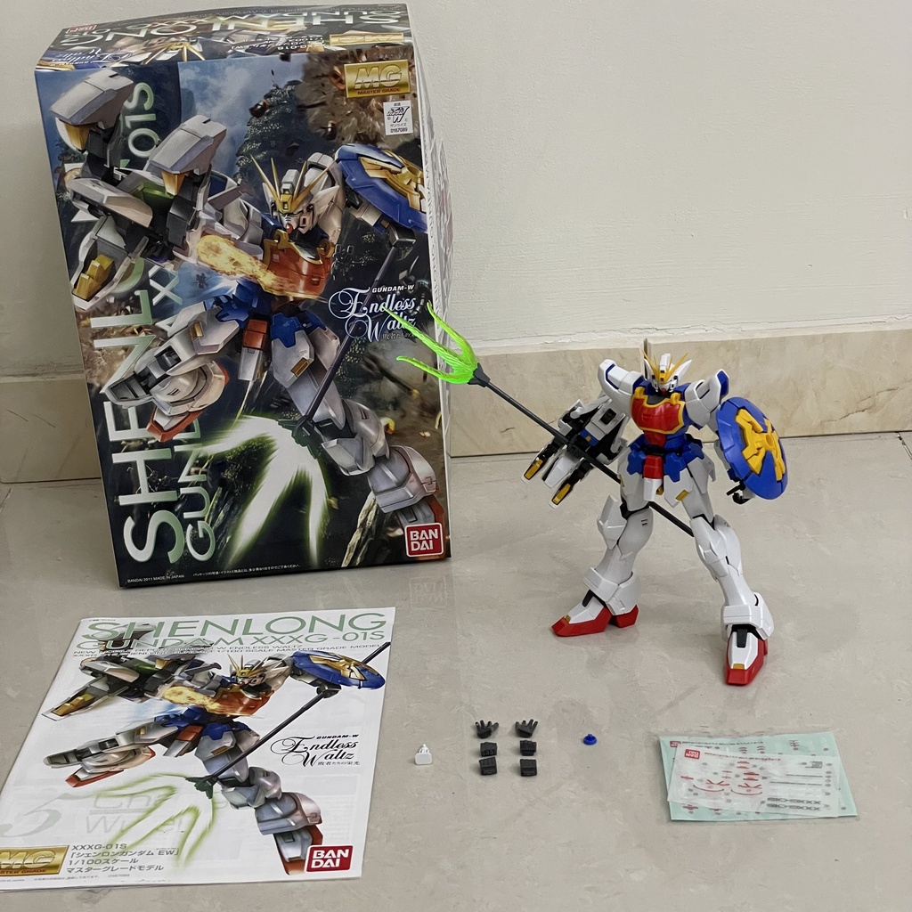 Mô hình Gundam mg 1/100 Shenlong EW chính hãng Bandai [2nd - Vui lòng đọc kỹ mô tả]