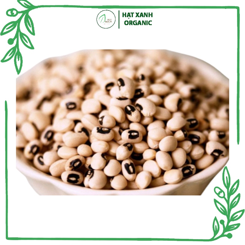 Đậu Trắng Nhỏ, Mắt Cua, Hạt nhỏ, Đậu mắt đen 500g
