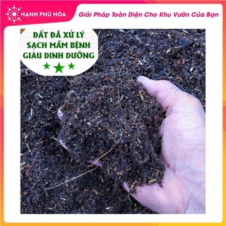 Đất Sạch Trộn Tro Trấu, Xơ Dừa, Phân Bò, Mùn Cao Cấp Sonamix 1Kg-Giàu Dinh Dưỡng, Chuyên Cho Rau Màu, Rau Mầm, Cây Kiểng